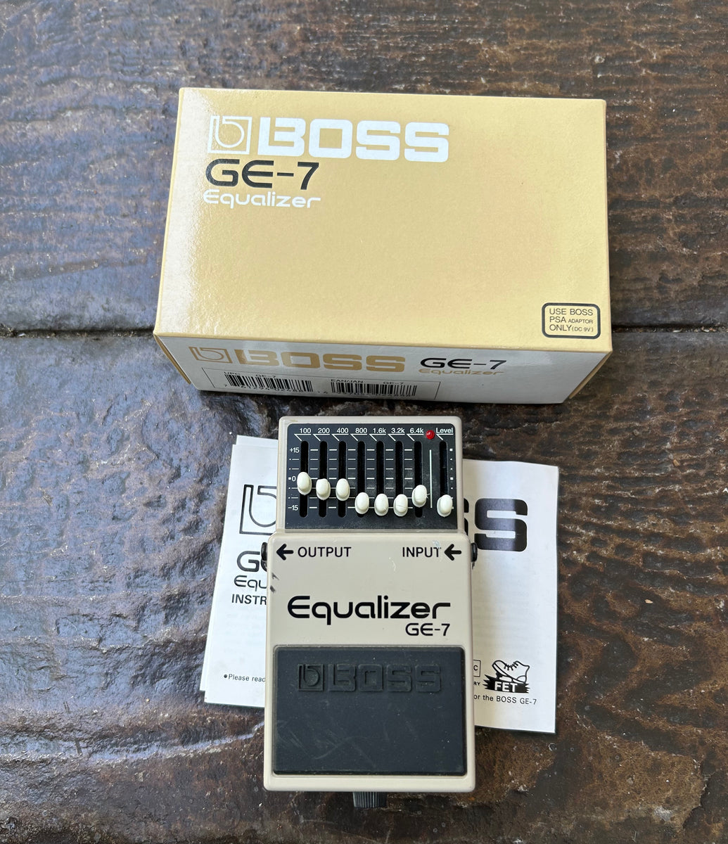 Boss GE-7 Equalizer – Moze Guitars