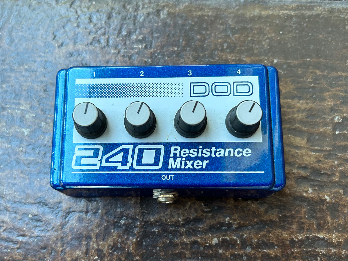 楽器ミキサー、DOD240 Resistance 、 MADE.IN.USA DOD 240 Resistance Mixer – Moze Guitars