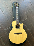 Ibanez AE390-NTA acoustic guitar, spruce top, rosewood fretboard with brown headstock