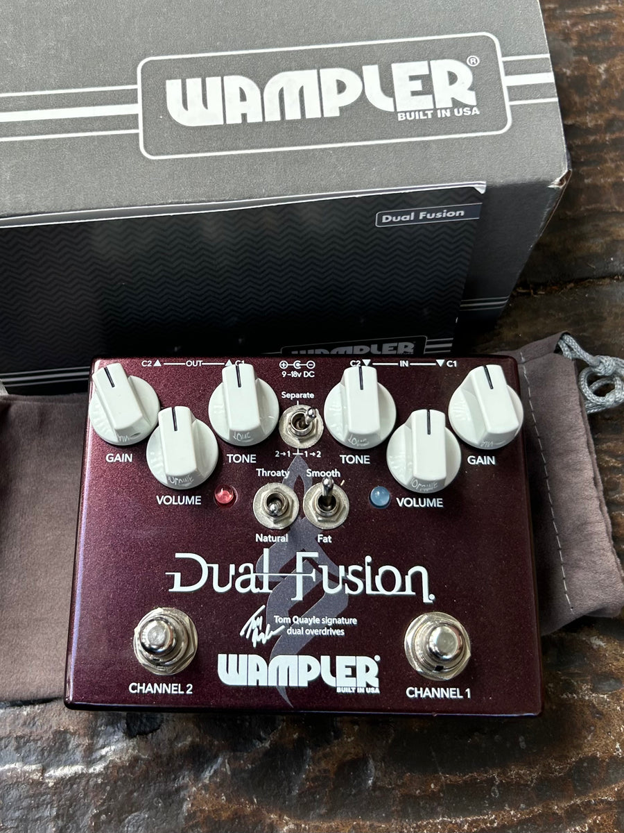 Wampler Tom Quayle: Dual Fusion – Moze Guitars