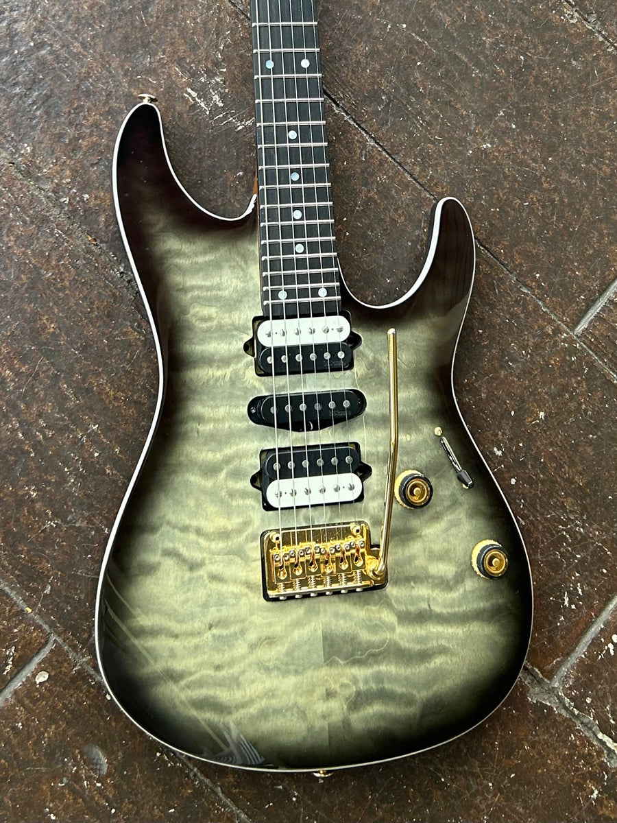 ギター Ibanez AZ premium AZ47P1QM Ibanez AZ47P1Q Premium Electric Guitar Black Ice Burst