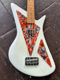 Motander Guitars SM65 Bass 2023 - White Pearl