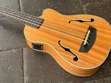 Journeyman Acoustic-Electric U•BASS with F-Holes (Mahogany)