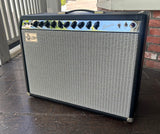 2003 Allen Encore black tolex, grey grill cloth, metal control panel, ten knob control