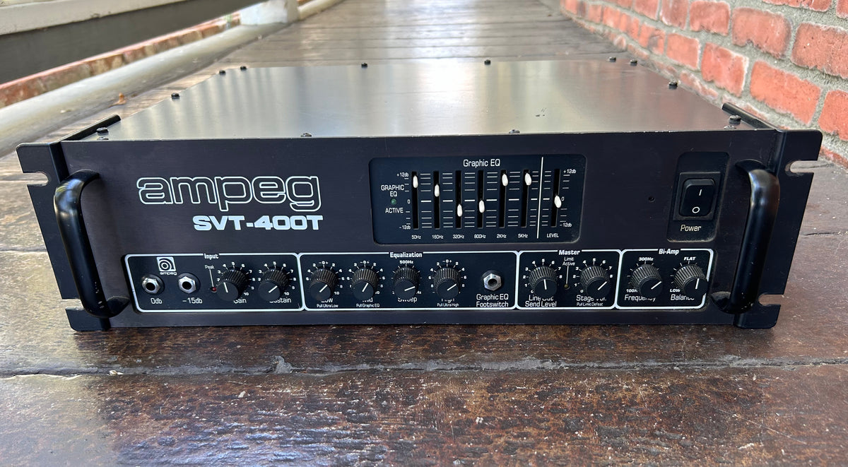 Ampeg SVT-400TH ベースアンプ Ampeg SVT-400T 400 Watt Rack Mountable Bass Amplifier Head +