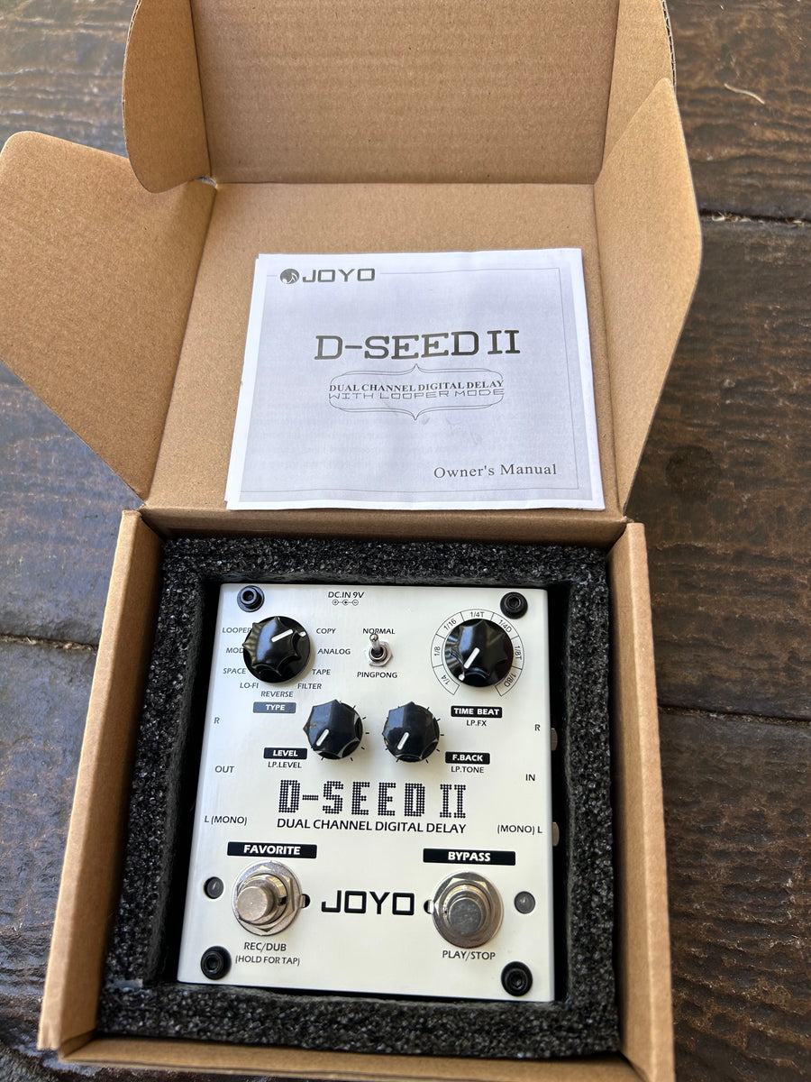 Joyo D Seed II Dual Channel Digital Delay Moze Guitars