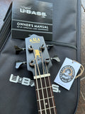 KALA Black Journeyman Mahogany U-Bass