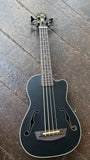 KALA Black Journeyman Mahogany U-Bass
