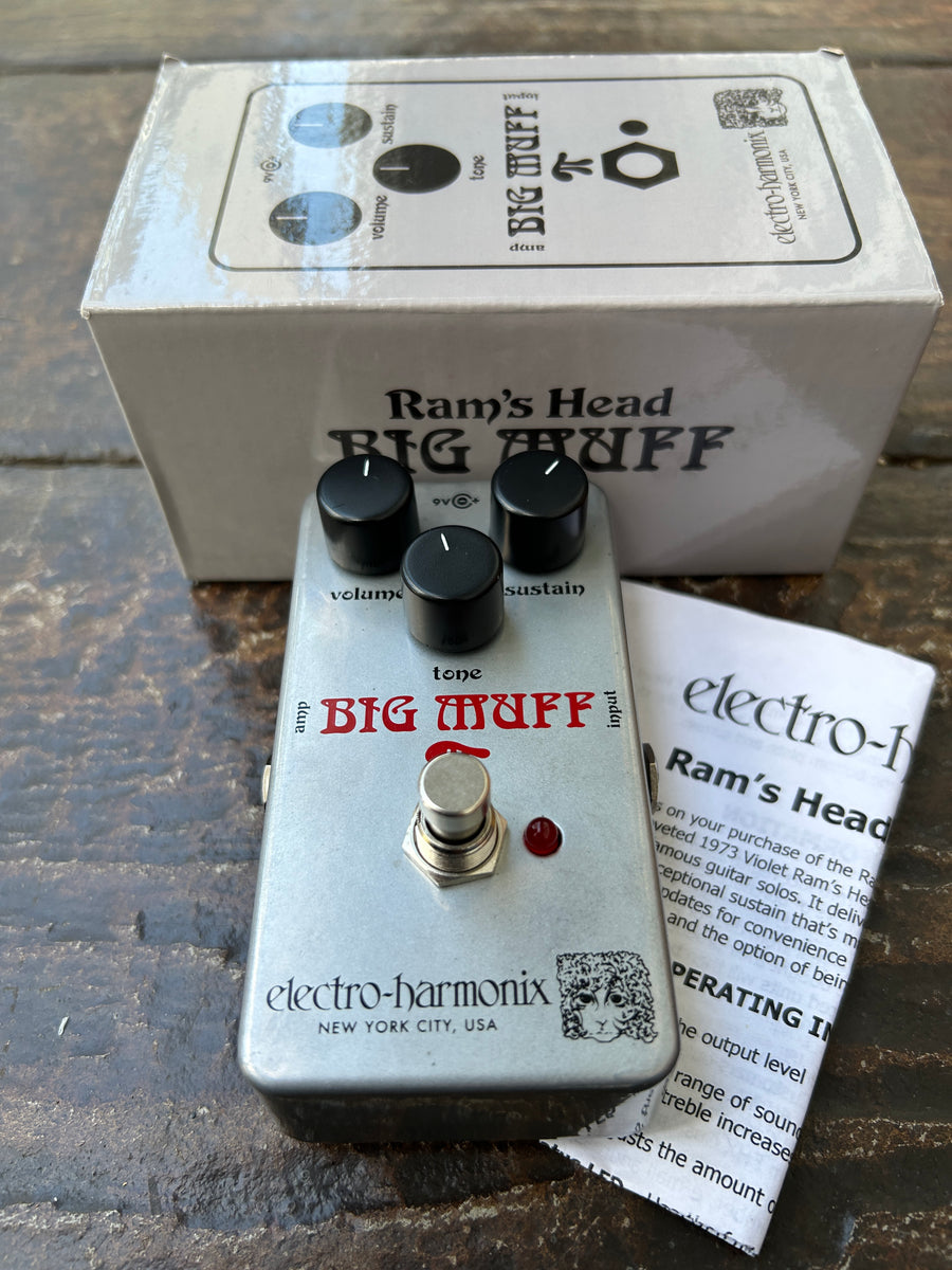 Electro-Harmonix Ram's Head Big Muff Pi Fuzz Pedal – Moze Guitars