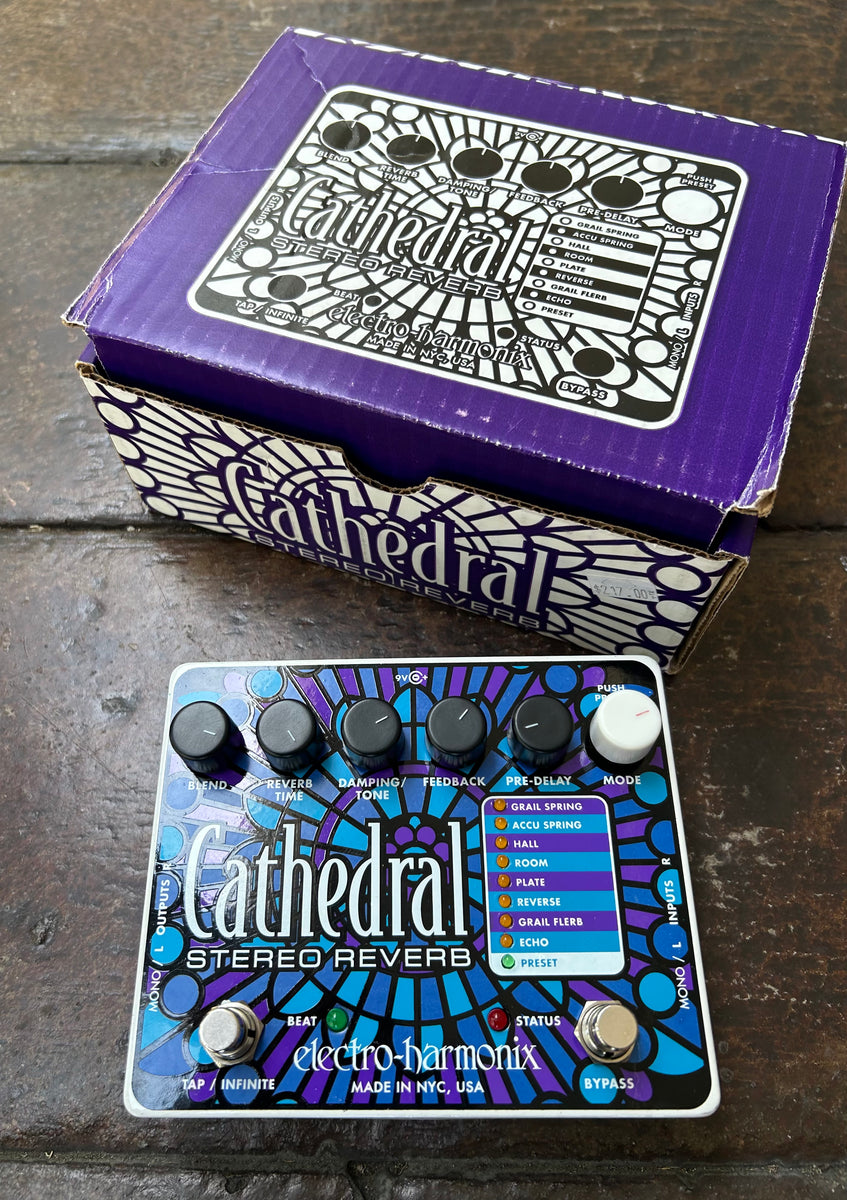 Electro Harmonix Cathedral Stereo Reverb – Moze Guitars Electro Harmonix Cathedral Stereo Reverb – Moze Guitars