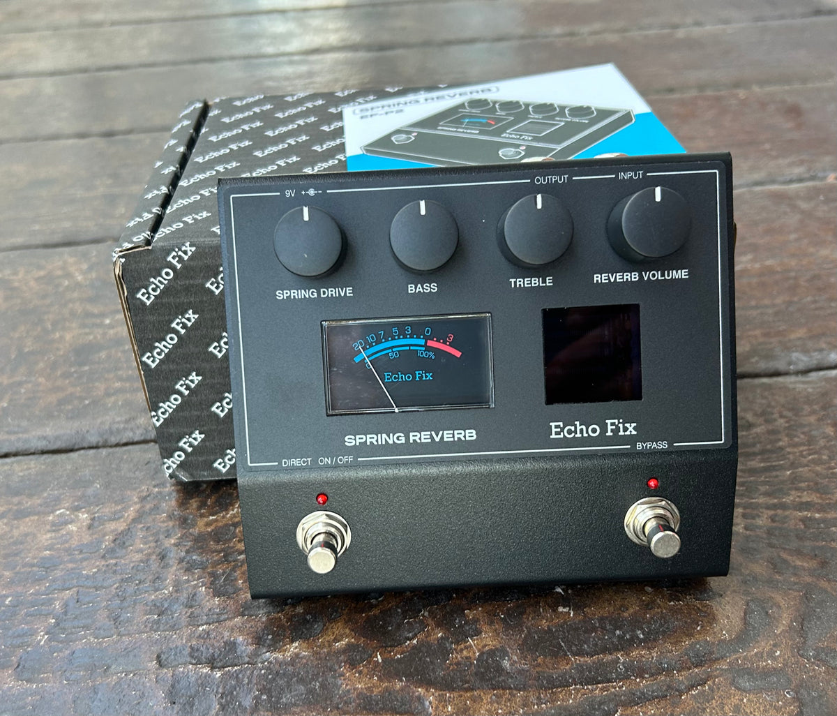 Echo Fix Spring Reverb EF-P2 – Moze Guitars