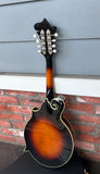 Full backside shot of The Loar  F-Style, All Solid Hand Carved LM-600