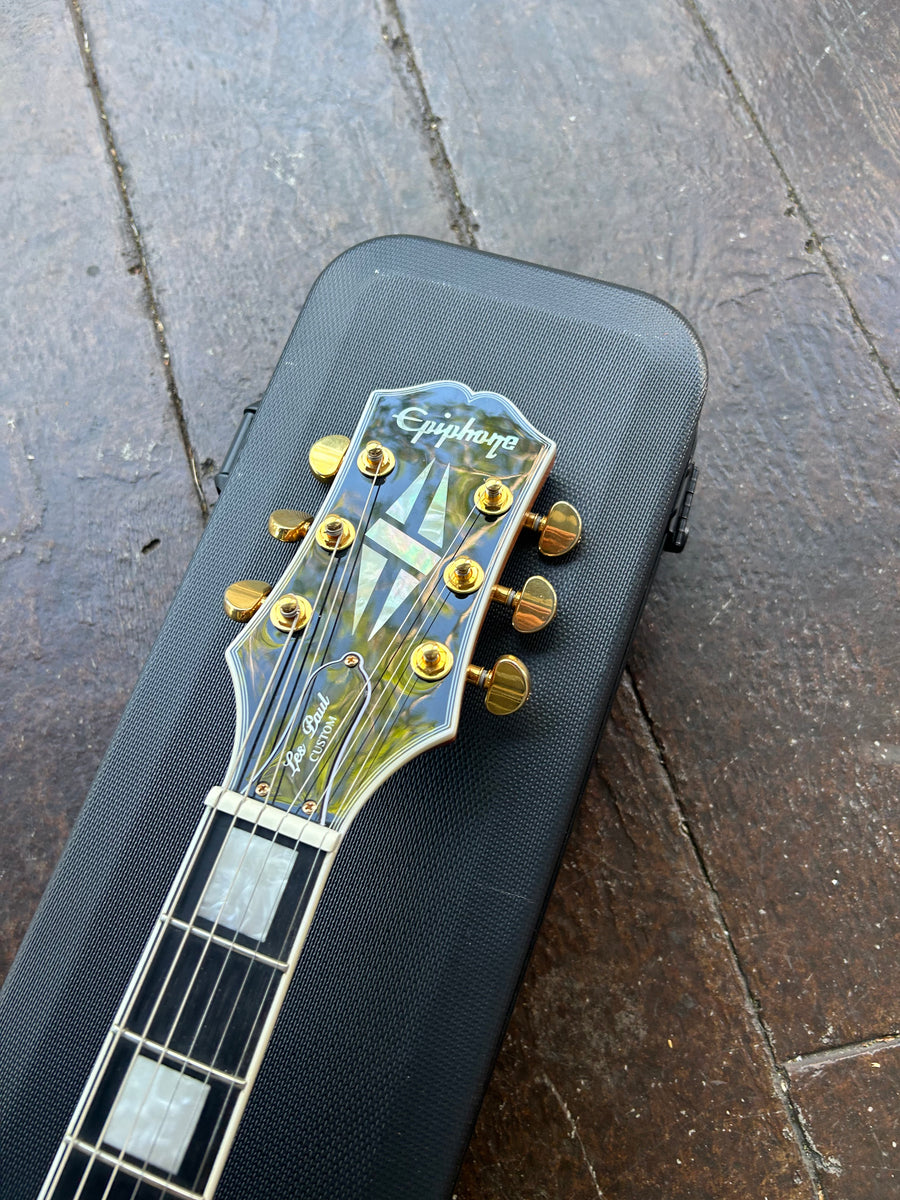 2021` Epiphone Les Paul Custom Koa – Moze Guitars