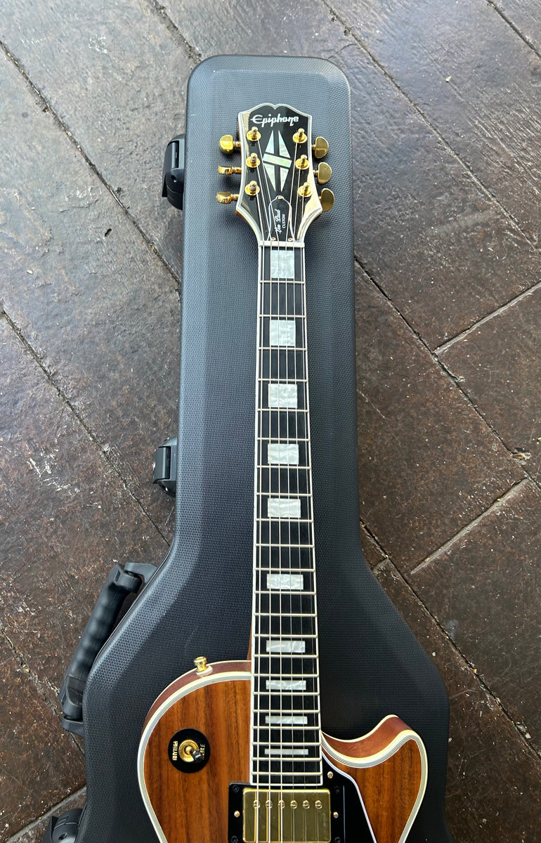 2021` Epiphone Les Paul Custom Koa – Moze Guitars