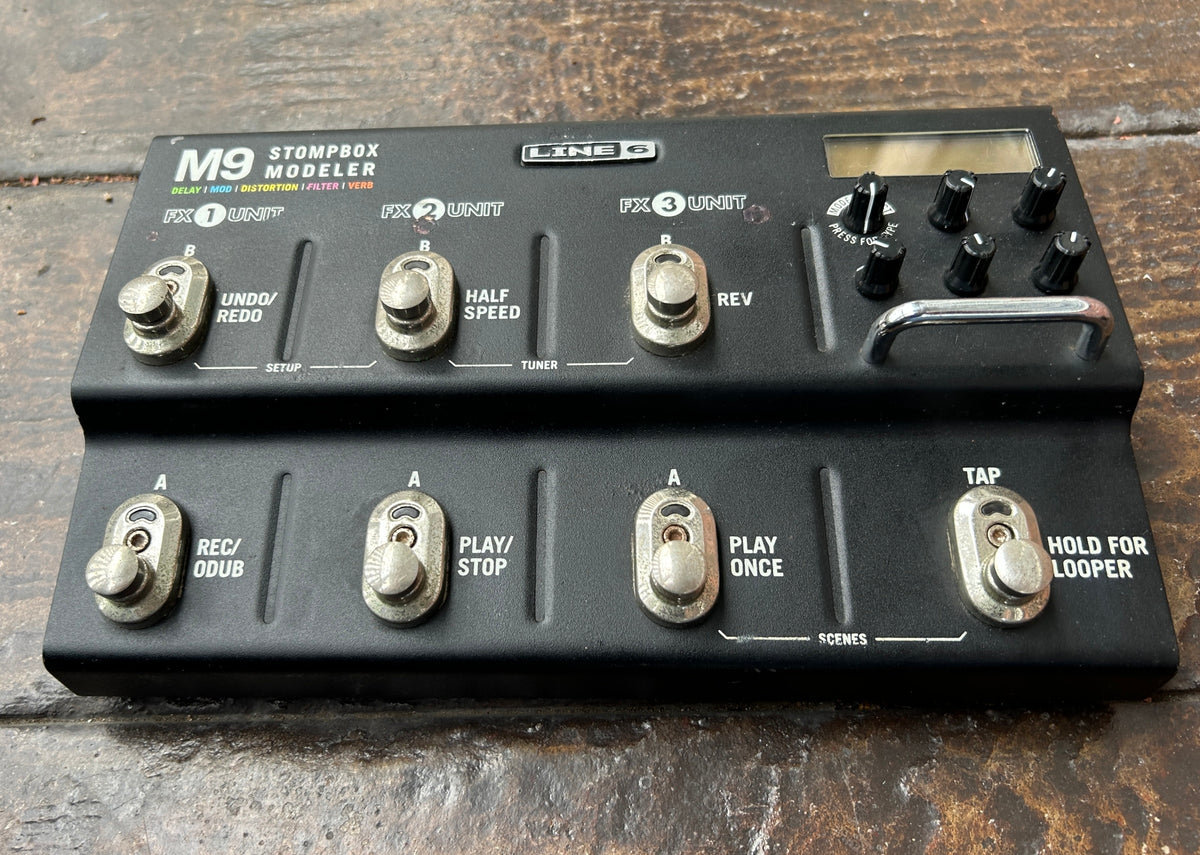 line 6 m9 stompbox modeler pedal Line 6 M9 Stompbox Modeler Pedal – Moze Guitars