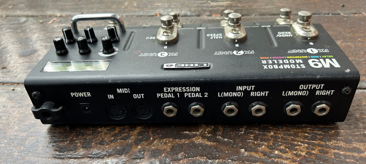 line 6 m9 stompbox modeler pedal Line 6 M9 Stompbox Modeler Pedal – Moze Guitars