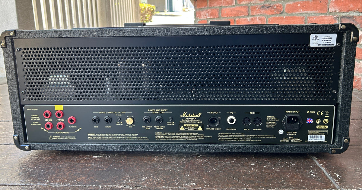 Marshall JVM205H 50-watt 2-channel Tube Head – Moze Guitars