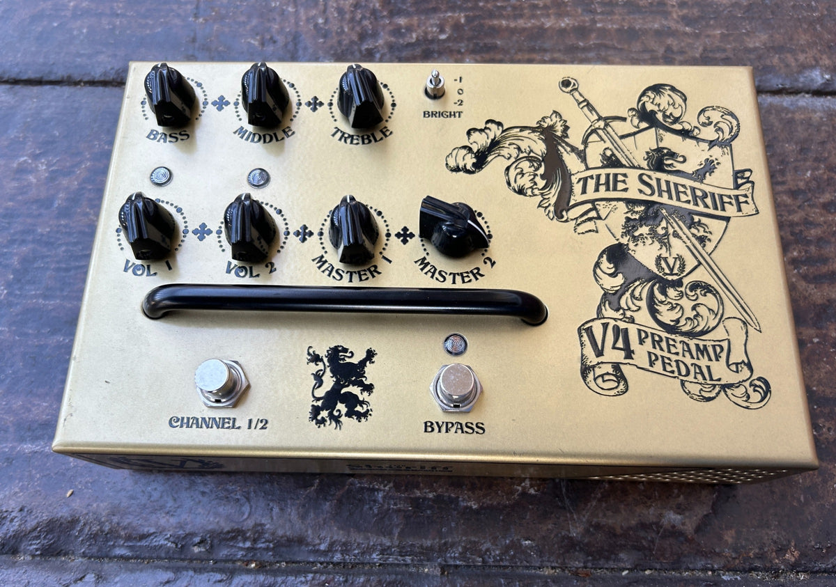 Victory Amps V4 The Sheriff Preamp Pedal – Moze Guitars