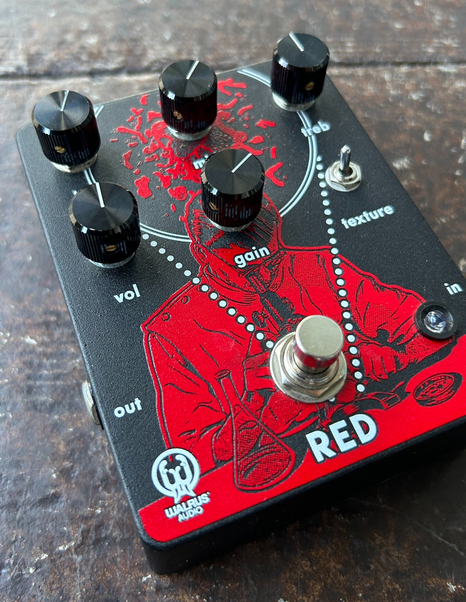 ギター Walrus Audio RED Walrus Audio RED High-Gain Distortion – Moze Guitars