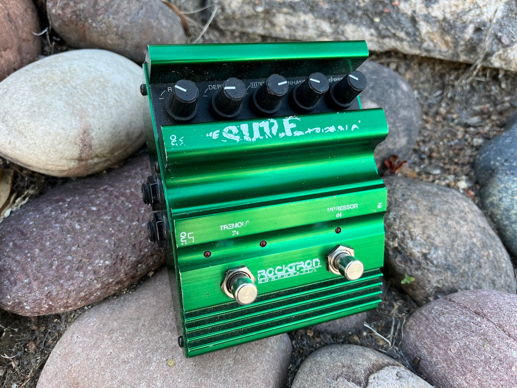 ROCKTRON THE SURF TREMOLO トレモロ Rocktron Surf Tremolo straight from the 90s - YouTube