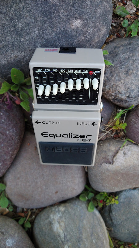 Boss GE-7 Equalizer (Silver Label) 1997 - 2019 Grey – Moze