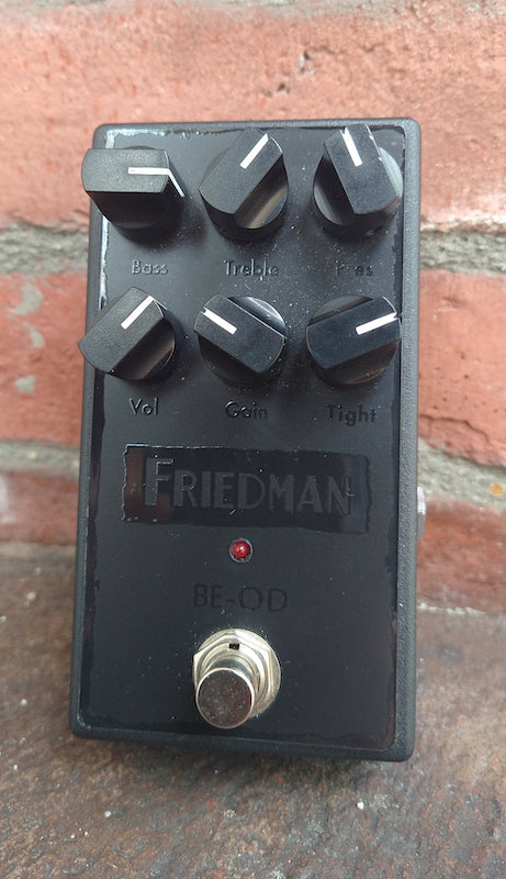 Friedman BE-OD Limited BLACKOUT 新品購入美品 Friedman BE-OD Limited BLACKOUT 新品購入美品