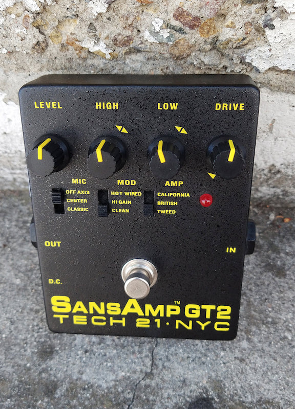 Tech 21 SansAmp GT2 Tube Amp Emulator Pedal – Moze Guitars