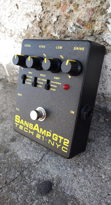 Tech 21 SansAmp GT2 Tube Amp Emulator Pedal – Moze Guitars