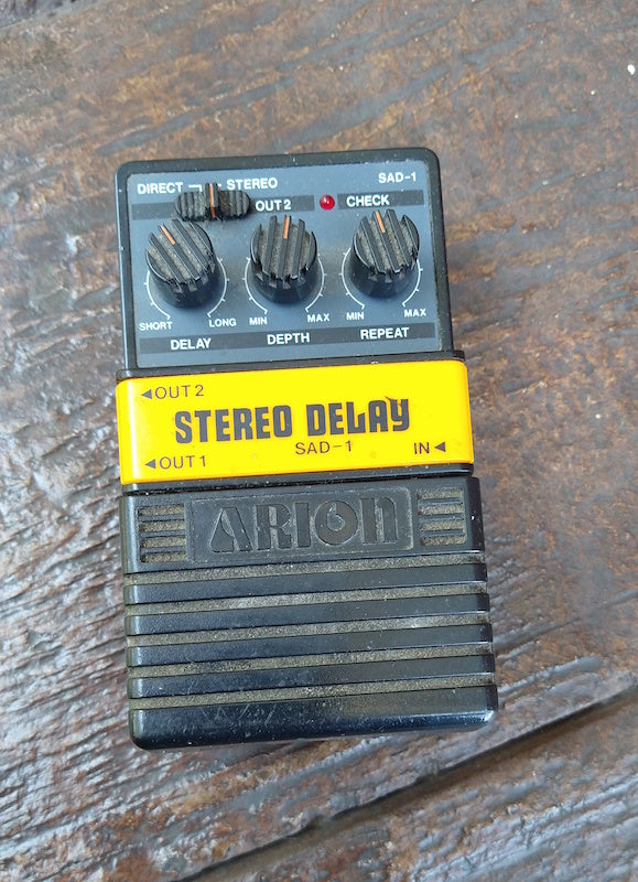Arion SAD-1 Stereo Delay – Moze Guitars