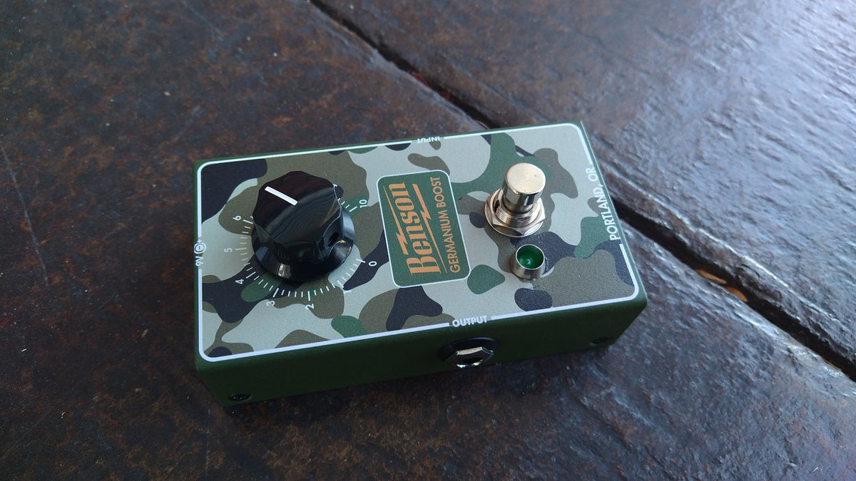 Benson Germanium Boost – Moze Guitars Benson Germanium Boost – Moze Guitars