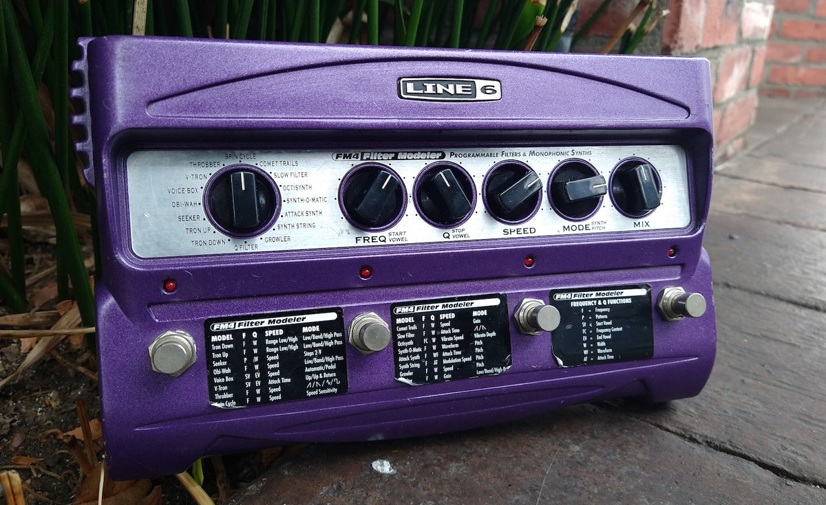 (あいうえお6000)LINE6 FM4 Filter Modeler Open Box Line 6 FM4 Filter Modeler Guitar Effects Pedal