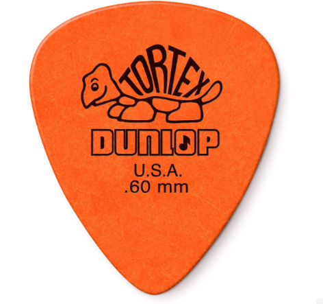 Dunlop Pick Tortex Standard Pk/12 0.60mm (DUN-418P60)