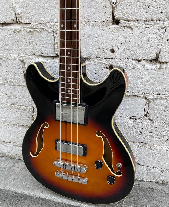 Ibanez Semi Hollowbody Bass Moze Guitars