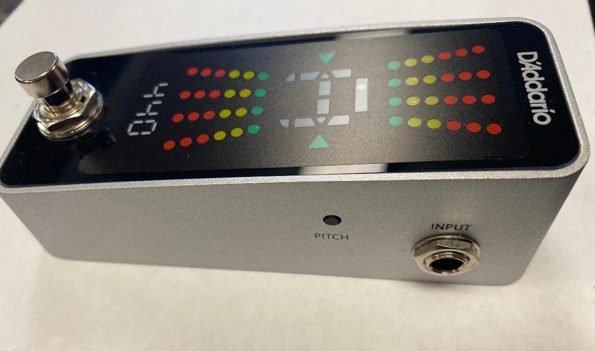 daddario pw-ct-20 chromatic pedal tuner D'Addario CT-20 Chromatic Pedal Tuner