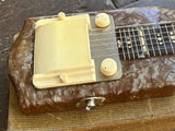 1950's Supro Supreme Vintage Valco Brown Pearl Lap Steel