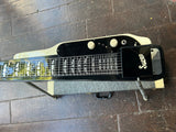 1958-60 Supro Jet Airliner Console 8 Lap Steel - Tuxedo