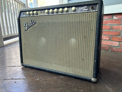 1961 Fender Super Amplifier 6G4-A