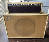 1962 Fender Showman Amplifier With 1X15 Cabinet