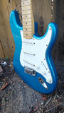 1990 Mex Fender Strat Lake Placid Blue
