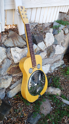 1992 Dobro Square Neck With Blonde Finish