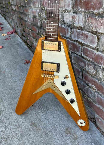 1998 Epiphone Korina Flying V – Moze Guitars
