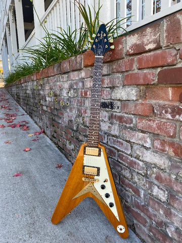 1998 Epiphone Korina Flying V – Moze Guitars