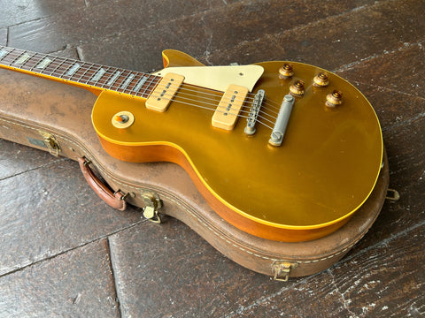 2001 Gibson Les Paul Gold Top R6 P90's – Moze Guitars