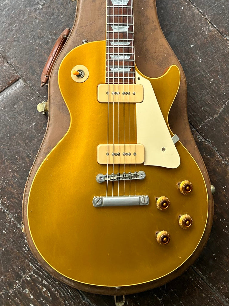 2001 Gibson Les Paul Gold Top R6 P90's – Moze Guitars