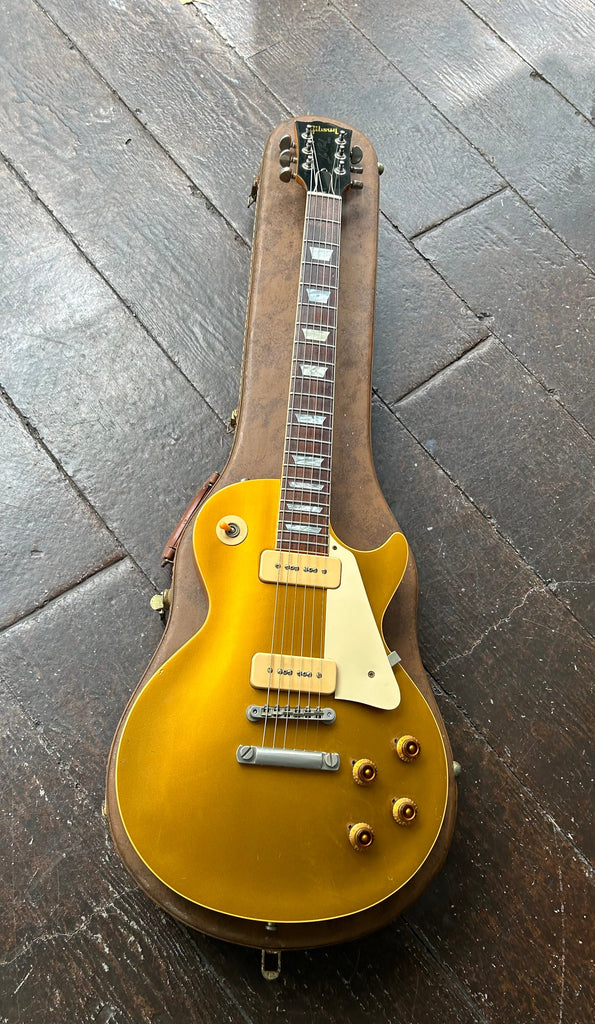 2001 Gibson Les Paul Gold Top R6 P90's – Moze Guitars