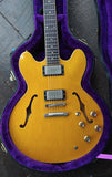 2003 Epiphone Elite 1963 Es-335 Dot- Natural