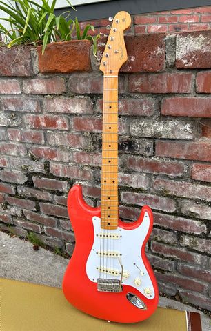 2008 Fender Stratocaster Fiesta Red