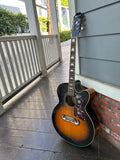 2013 Epiphone EJ-200CE Vintage Sunburst