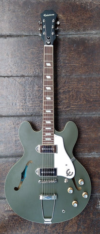 2021 Epiphone Casino Worn Olive Drab