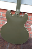 2021 Epiphone Casino Worn Olive Drab
